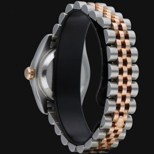 Montre Rolex Lady-Datejust 26 - Montre Oyster Perpetual en or rose et acier 58 Facettes MT42670