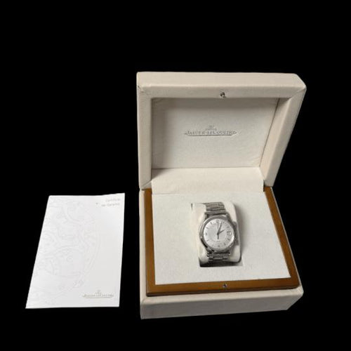 Montre Jaeger-LeCoultre Master Réveil - Montre automatique homme 41 mm en acier 58 Facettes MT44731
