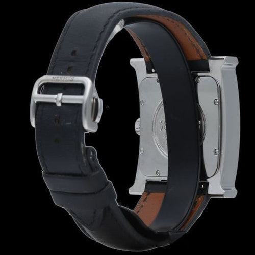 Montre Hermès Heure H - Montre en acier 32 x 32 mm 58 Facettes MT44644