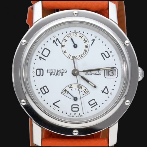 Montre Hermès Clipper - Montre automatique acier 36 mm 58 Facettes MT44634