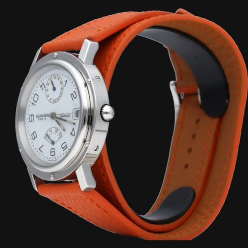 Montre Hermès Clipper - Montre automatique acier 36 mm 58 Facettes MT44634