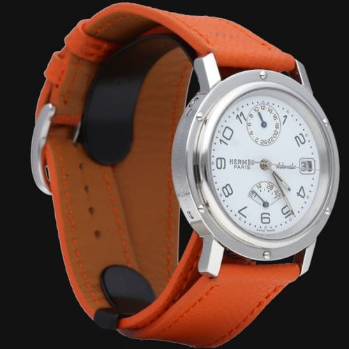 Montre Hermès Clipper - Montre automatique acier 36 mm 58 Facettes MT44634