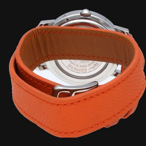 Montre Hermès Clipper - Montre automatique acier 36 mm 58 Facettes MT44634