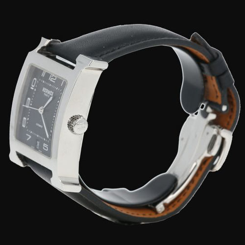 Montre Hermès Heure H - Montre en acier 32 x 32 mm 58 Facettes MT44642