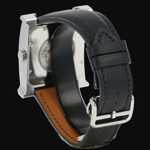 Montre Hermès Heure H - Montre en acier 32 x 32 mm 58 Facettes MT44642