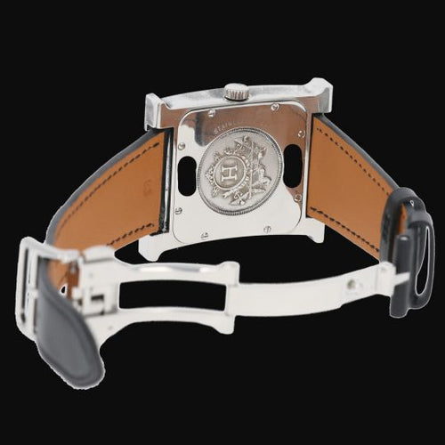 Montre Hermès Heure H - Montre en acier 32 x 32 mm 58 Facettes MT44642