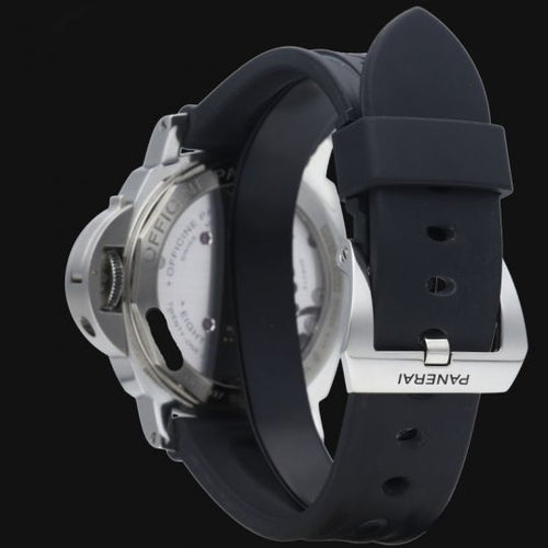 Montre Panerai Luminor Base 8 Days - Montre homme en acier 44 mm 58 Facettes MT44607