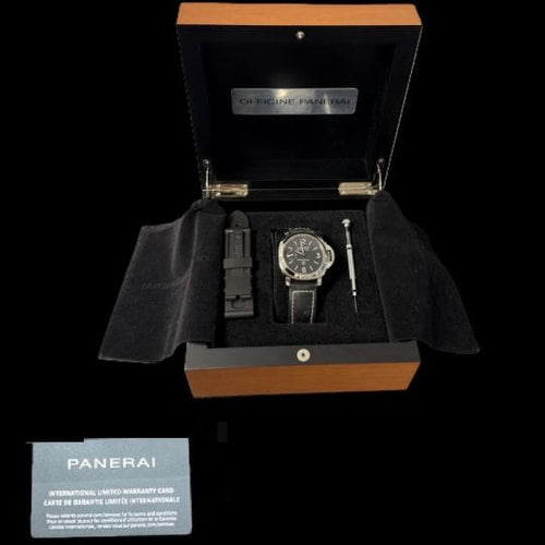Montre Panerai Luminor Submersible - Montre homme acier 44 mm 58 Facettes MT44611