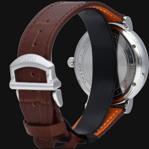 Montre IWC Portofino - Montre automatique 37 mm en acier 58 Facettes MT44464