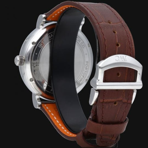 Montre IWC Portofino - Montre automatique 37 mm en acier 58 Facettes MT44464