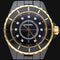 Montre Chanel J12 - Montre femme quartz en céramique noire 33 mm 58 Facettes MT44668