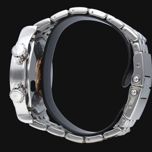 Montre Jaeger-LeCoultre Master Compressor - Montre automatique en acier 37 mm 58 Facettes MT44737