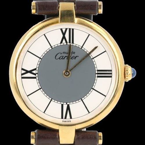 Montre Cartier Must de Cartier Vermeil - Montre femme quartz 58 Facettes MT41167