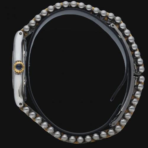 Montre Cartier Must 21 - Montre femme quartz 28 mm or jaune et acier 58 Facettes MT40184