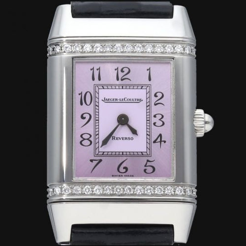 Montre Jaeger-LeCoultre Reverso Classique Lady - Montre femme en acier 58 Facettes MT41405