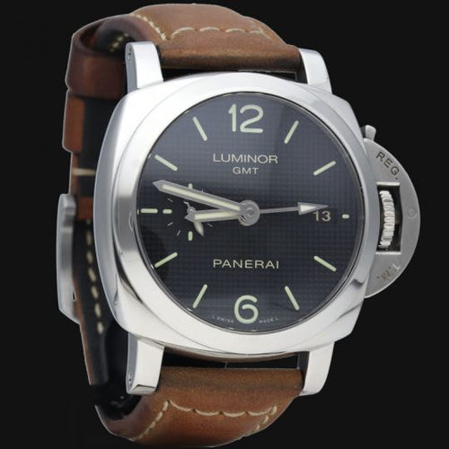 Montre Panerai Luminor 1950 - Montre automatique GMT 3 Days en acier 58 Facettes MT41974