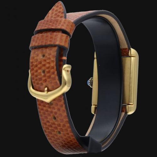 Montre Cartier Tank - Montre vermeil à mouvement manuel 58 Facettes MT42243