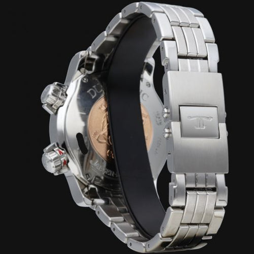 Montre Jaeger-LeCoultre Master Compressor Dualmatic - Montre homme acier 42 mm 58 Facettes MT42422