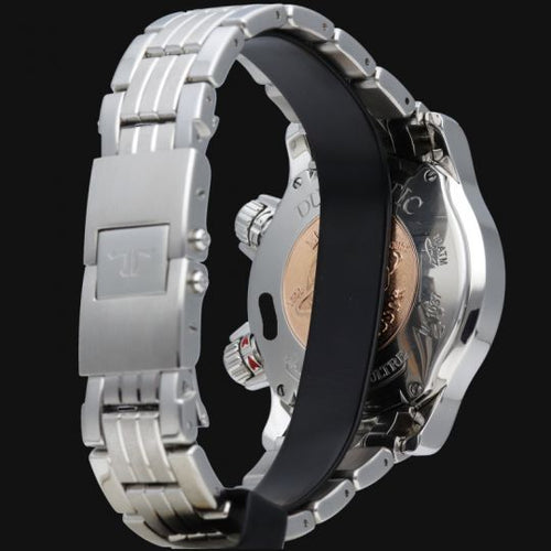 Montre Jaeger-LeCoultre Master Compressor Dualmatic - Montre homme acier 42 mm 58 Facettes MT42422