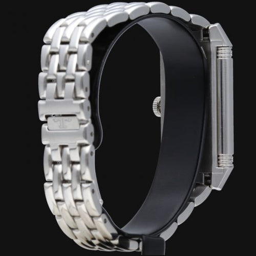 Montre Jaeger-LeCoultre Reverso One Monoface - Montre femme en acier et diamants 58 Facettes MT43036