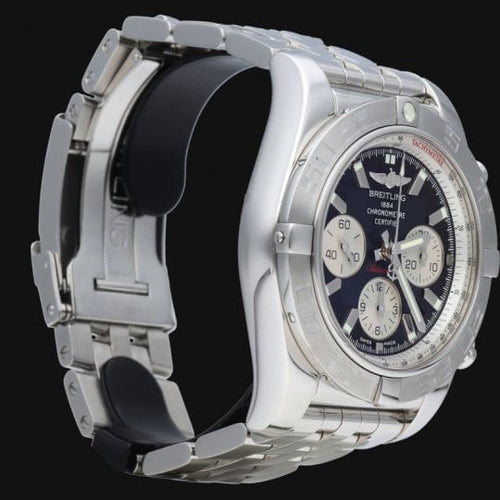 Montre Breitling Chronomat 44 - Montre automatique en acier 58 Facettes MT42086