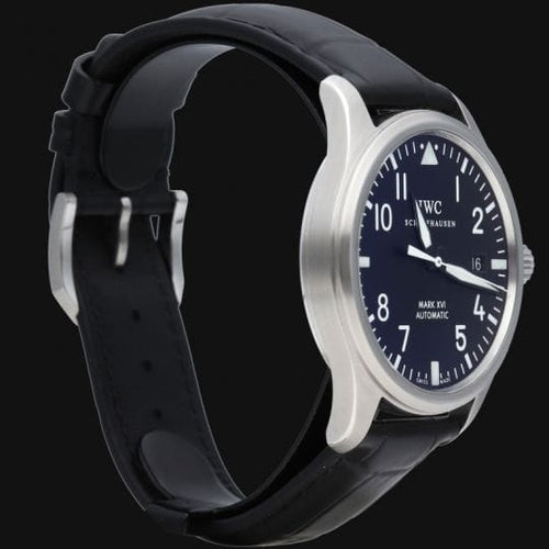 Montre IWC Pilot Mark XVI - Montre homme automatique en acier 58 Facettes MT43606