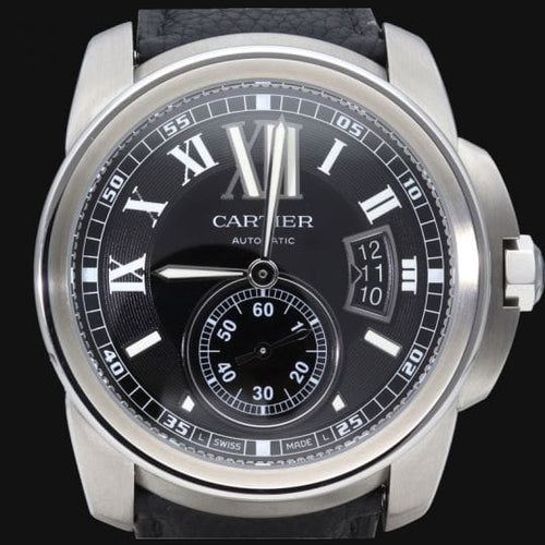 Montre Cartier Calibre de Cartier - Montre automatique homme 42 mm acier 58 Facettes MT44440