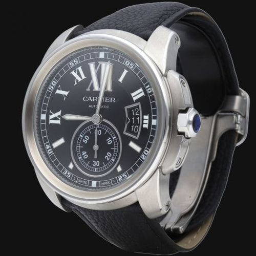 Montre Cartier Calibre de Cartier - Montre automatique homme 42 mm acier 58 Facettes MT44440