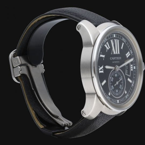 Montre Cartier Calibre de Cartier - Montre automatique homme 42 mm acier 58 Facettes MT44440