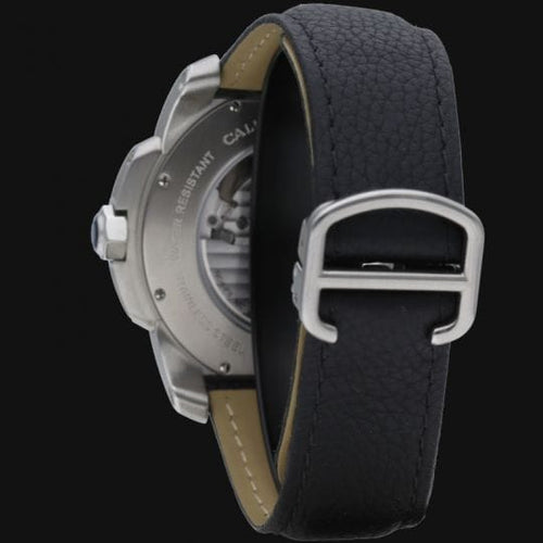 Montre Cartier Calibre de Cartier - Montre automatique homme 42 mm acier 58 Facettes MT44440