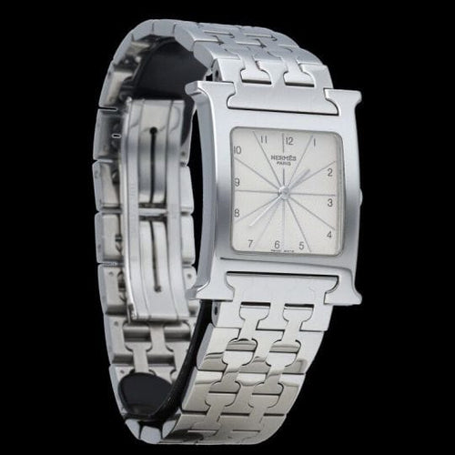 Montre Hermès Heure H - Montre femme à quartz en acier 58 Facettes MT42164
