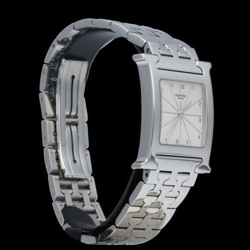 Montre Hermès Heure H - Montre femme à quartz en acier 58 Facettes MT42164