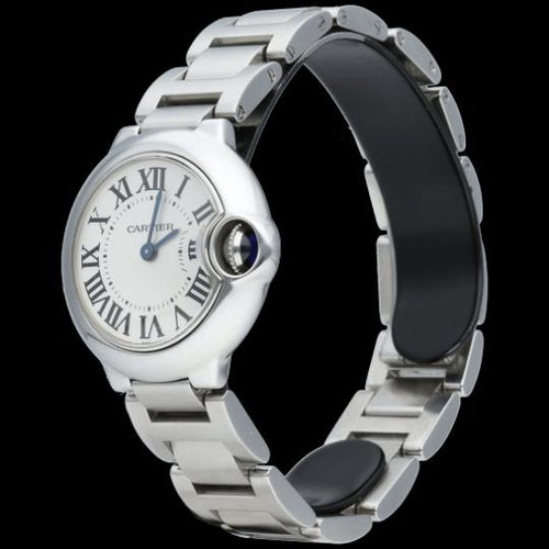 Montre Cartier Ballon Bleu - Montre femme en acier 28 mm 58 Facettes MT44457