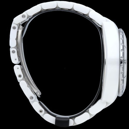 Montre Chanel J12 - Montre chronographe automatique en céramique blanche 58 Facettes MT44647