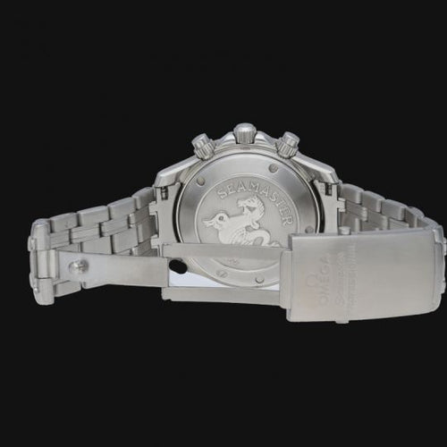 Montre Omega Seamaster Diver 300M - Montre chronographe automatique en acier 58 Facettes MT44674
