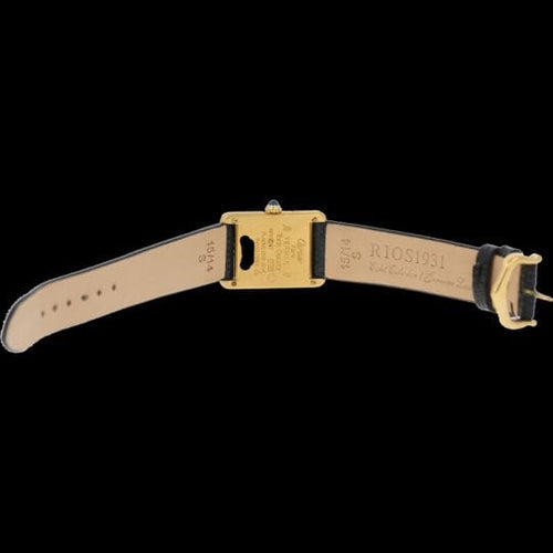 Montre Cartier Tank - Montre vermeil à quartz 58 Facettes MT42414