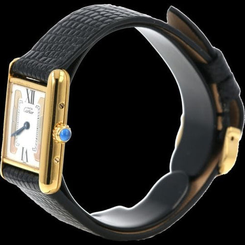 Montre Cartier Tank - Montre vermeil à quartz 58 Facettes MT42414