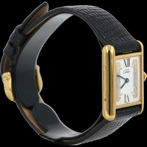 Montre Cartier Tank - Montre vermeil à quartz 58 Facettes MT42414