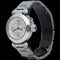 Montre Cartier Pasha - Montre à quartz en acier 27 mm 58 Facettes MT42516