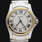 Montre Cartier Santos Galbée - Montre ronde femme quartz en or jaune et acier 58 Facettes MT42748