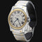 Montre Cartier Santos Galbée - Montre ronde femme quartz en or jaune et acier 58 Facettes MT42748