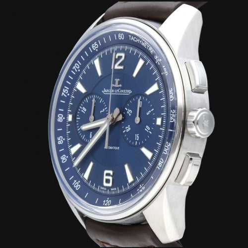 Montre Jaeger-LeCoultre Polaris - Montre chronographe automatique acier 42 mm 58 Facettes MT43583