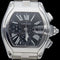 Montre Cartier Roadster XL - Montre chronographe automatique en acier 58 Facettes MT40095