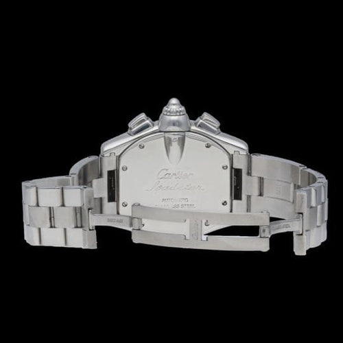 Montre Cartier Roadster XL - Montre chronographe automatique en acier 58 Facettes MT40095