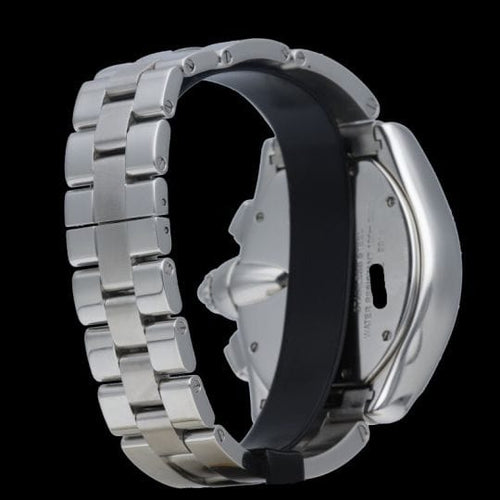 Montre Cartier Roadster XL - Montre chronographe automatique en acier 58 Facettes MT40095