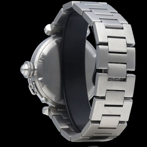 Montre Cartier Pasha - Montre automatique en acier 35 mm 58 Facettes MT39846