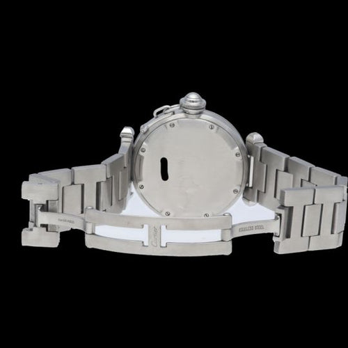 Montre Cartier Pasha - Montre automatique en acier 35 mm 58 Facettes MT39846