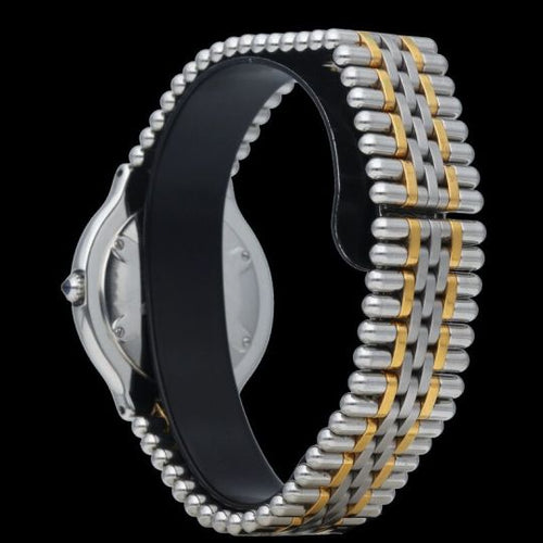 Montre Cartier Must 21 - Montre femme en or jaune 18K et acier 58 Facettes MT40594