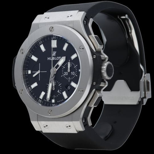 Montre Hublot Big Bang - Montre homme 44 mm en acier 58 Facettes MT40208