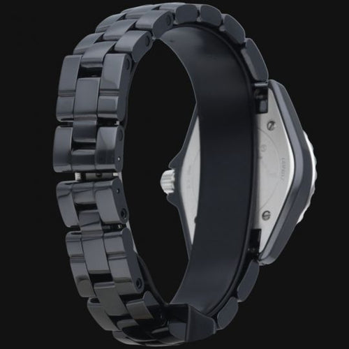 Montre Chanel J12 - Montre quartz 29 mm en céramique avec diamants 58 Facettes MT39967